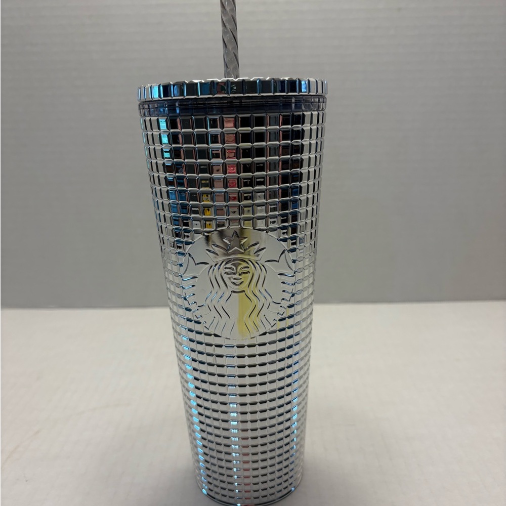 Starbucks Silver Chrome Tumbler